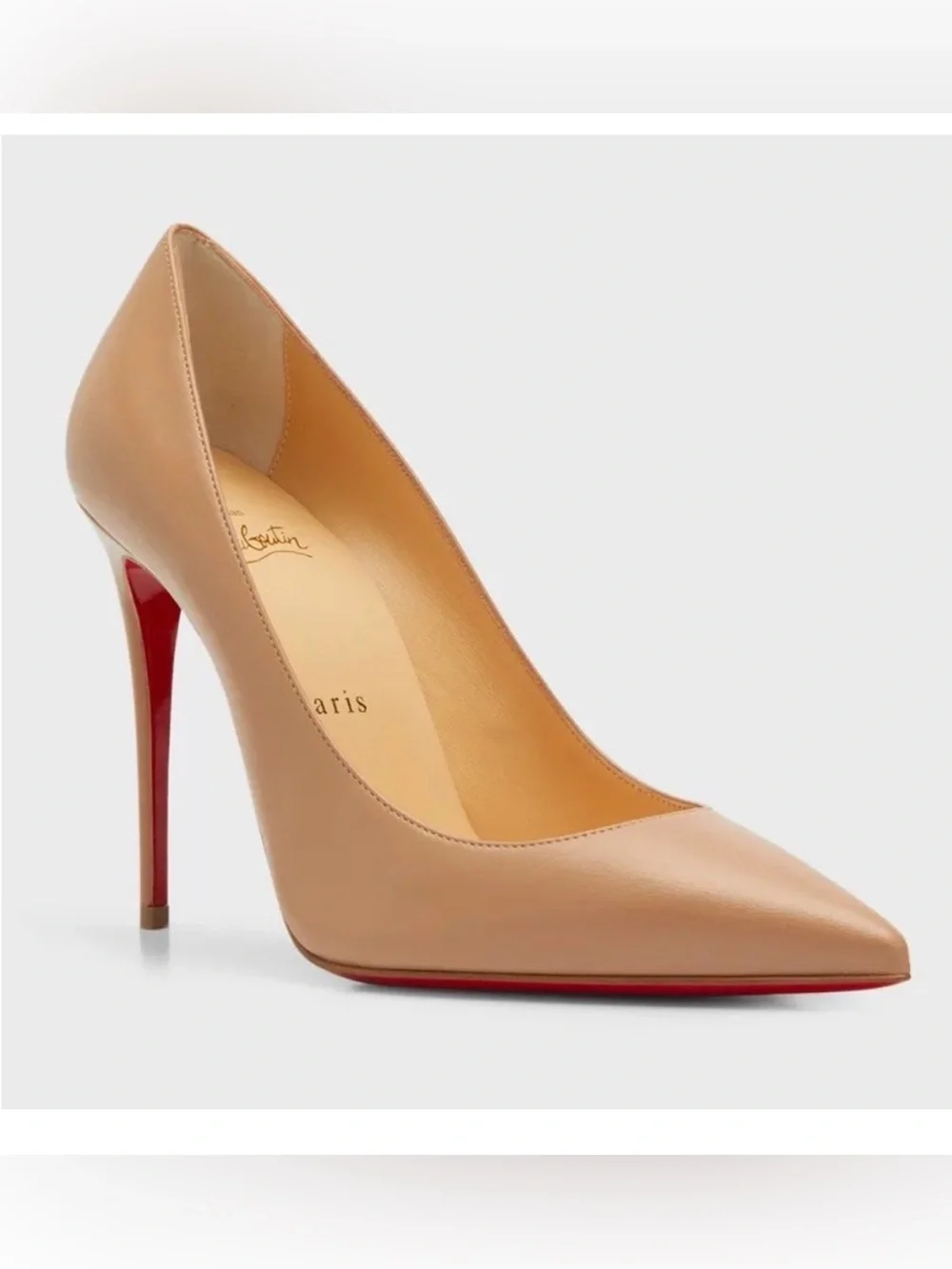 Size 38 Christian Louboutin Kate 100 pumps nappa